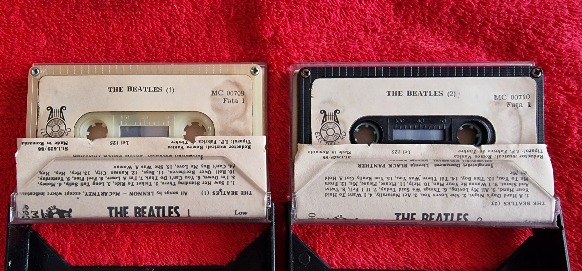 The BEATLES - 2 casete Electrcord