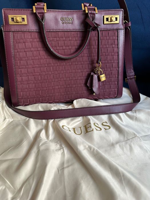 Geanta Guess bordo