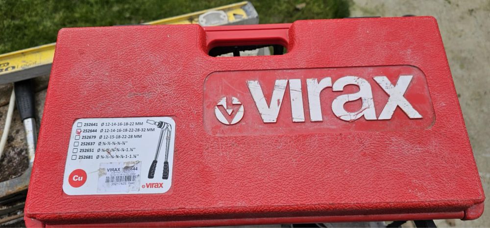 Trusa de expandat tevi cupru virax