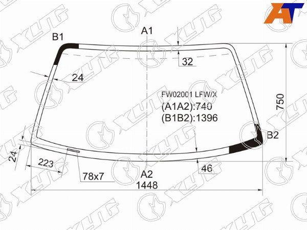 Стекло лобовое TOYOTA RAV4 SXA1# 3/5D 94-00 Toyota Rav 4