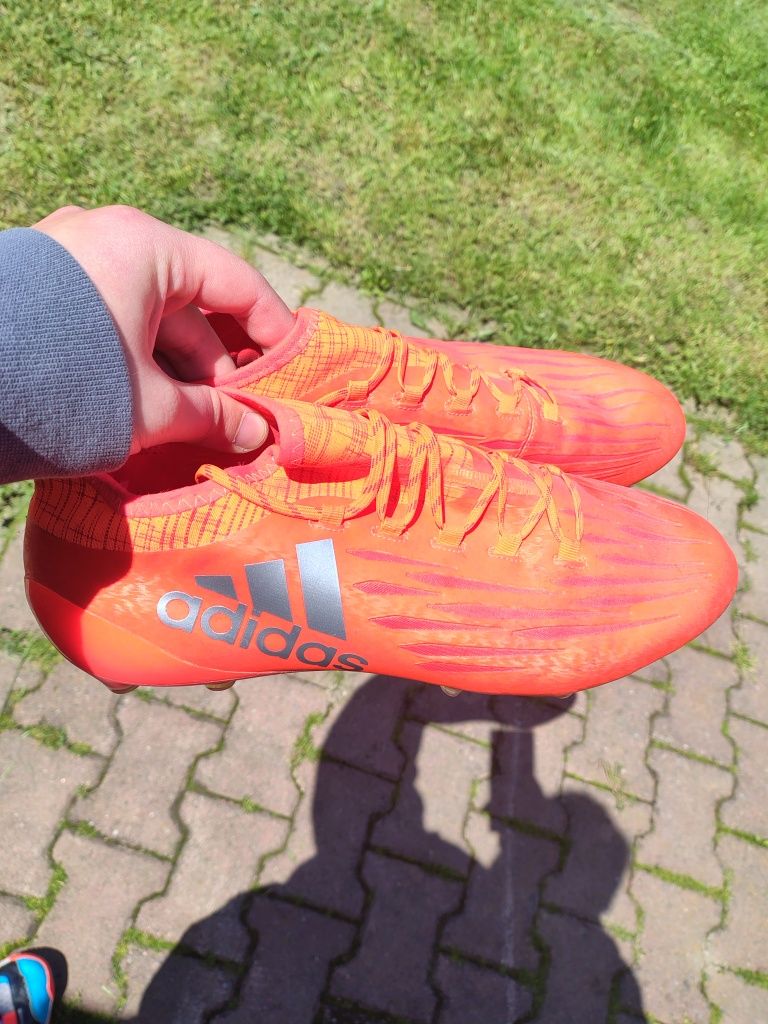 Adidas Techfit X football boots/ghete adidasi pentru iarbă noi