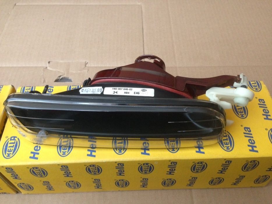 Халогени за БМВ Е46 ляв BMW десен оригинални Хела HELLA не за М броня