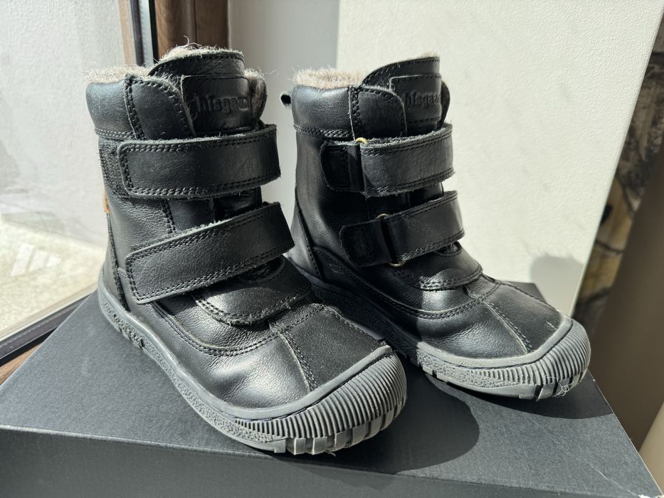 Ghete botine piele iarna copii marca Bisgaard