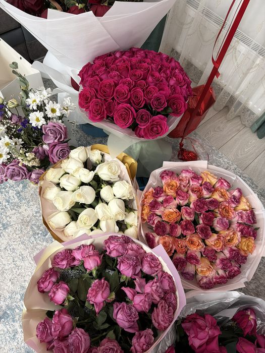 Продам цветы за дешево свежие