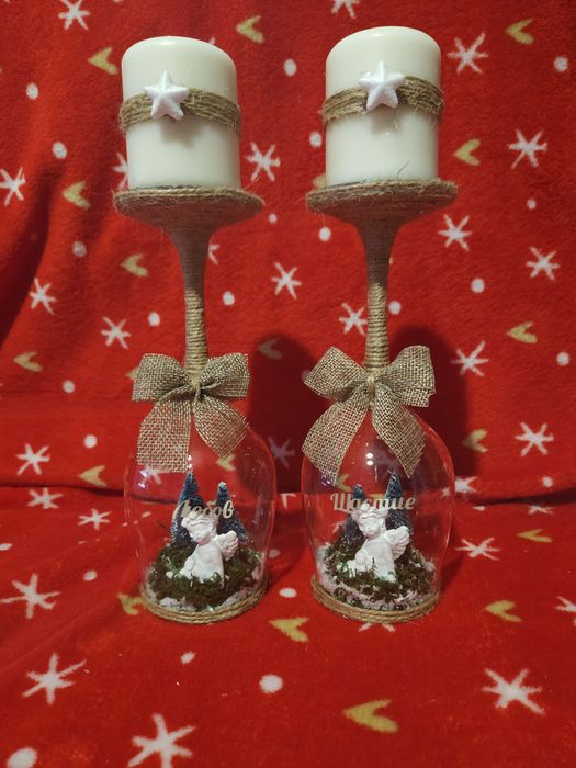 Коледна декорация ръчно изработен