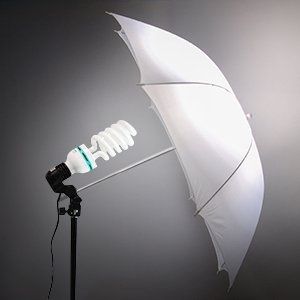 Umbrela foto transparenta difuzie, white 91 cm,102 cm,110 cm videochat