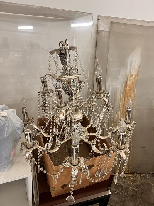 Люстра рожковая