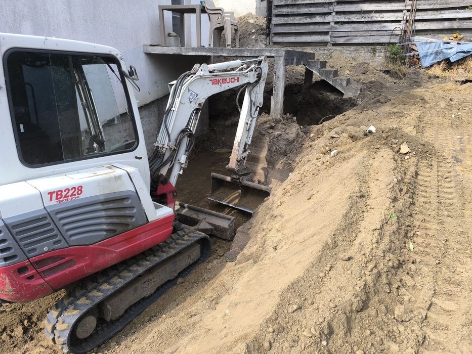 Miniexcavator basculanta 6.5 miniincarcator pământ negru