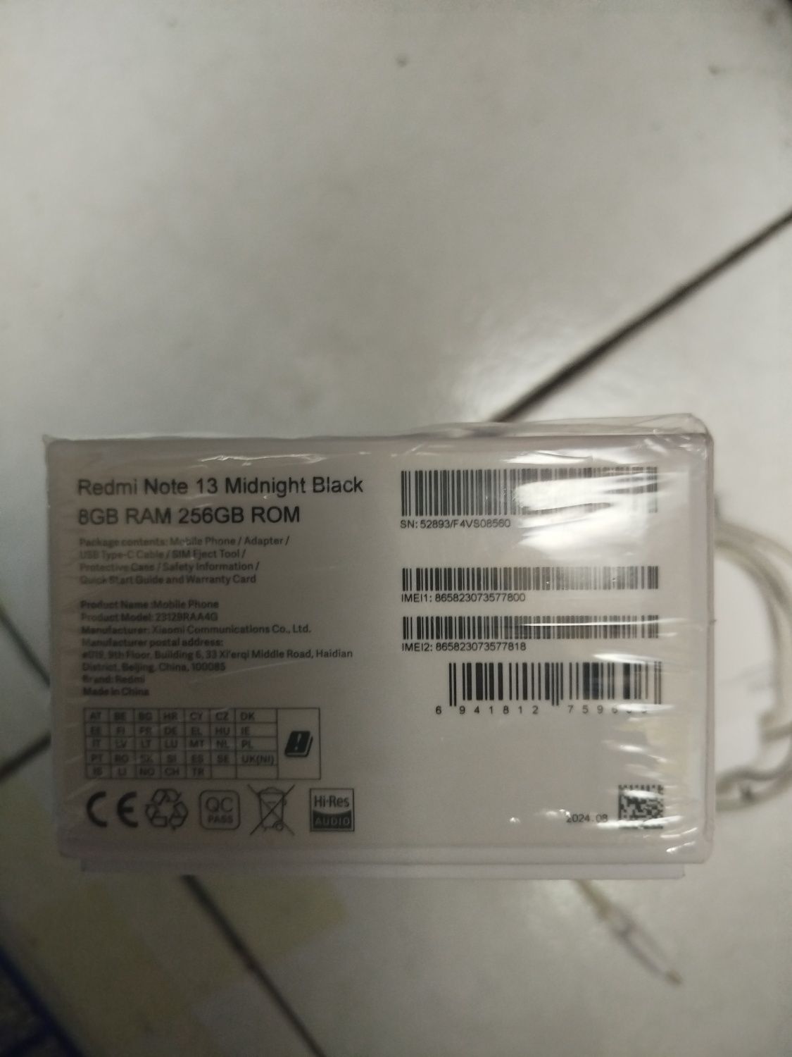 Xiaomi redmi note 13 4G