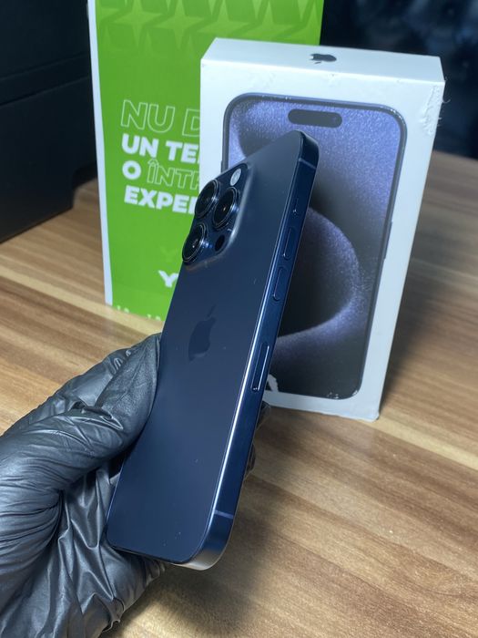 iPhone 15 Pro • 128 GB • Blue Titanium