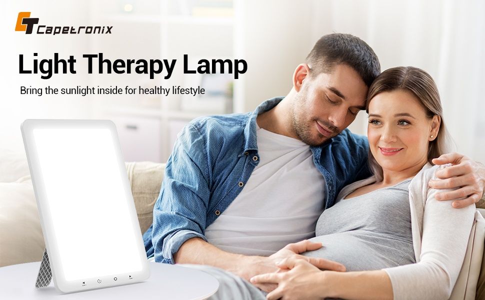 Lampă de terapie cu lumină solară, CT CAPETRONIX, lumină LED puternică