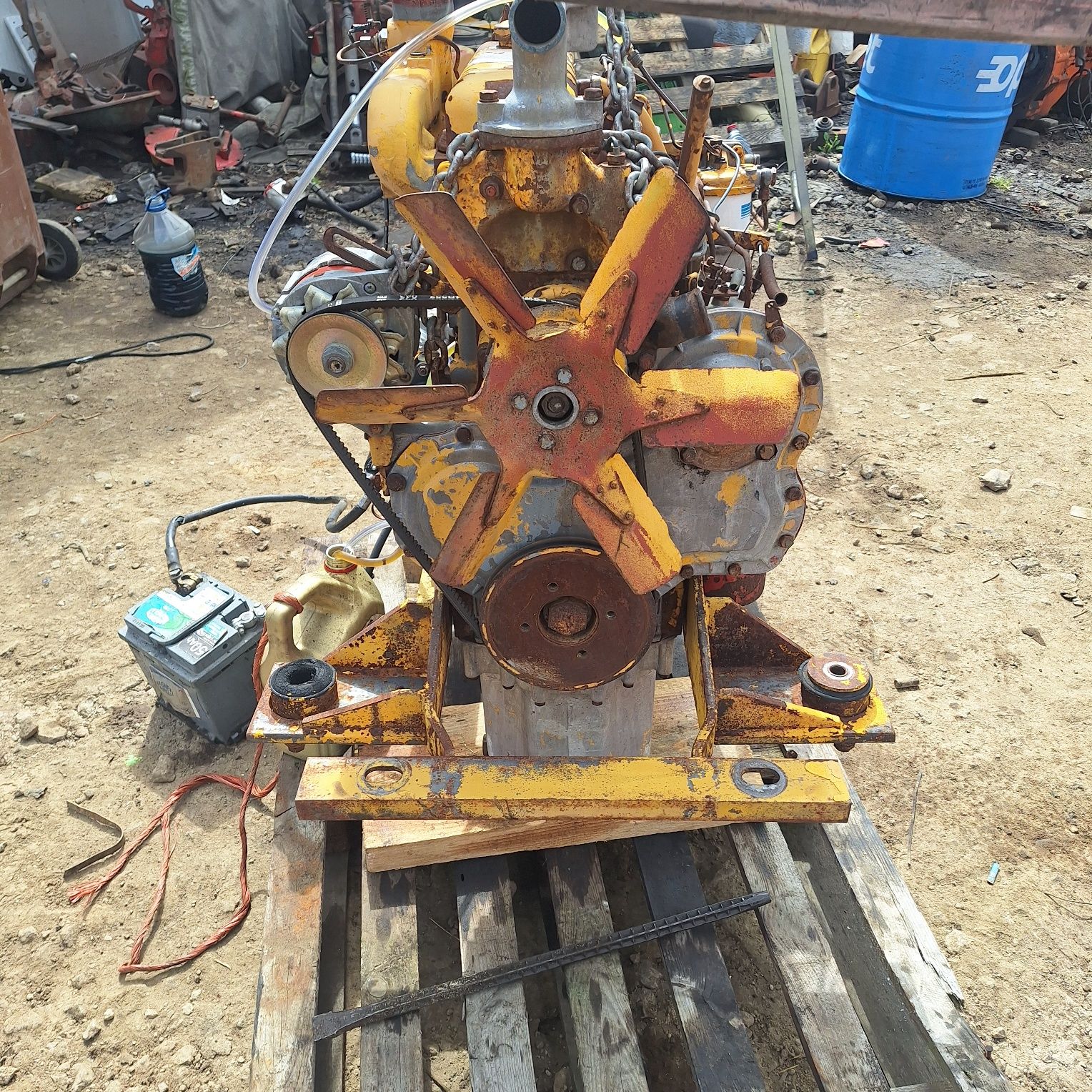 Motor perkins taf,tractor 85 cai