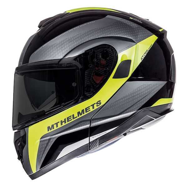 каска MT Helmets каска ATOM SV модуларна мото каска тъмни очила