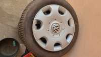 Jante tabla cu capace VW si anvelope iarna KLEBER 205 55 R16 5x112