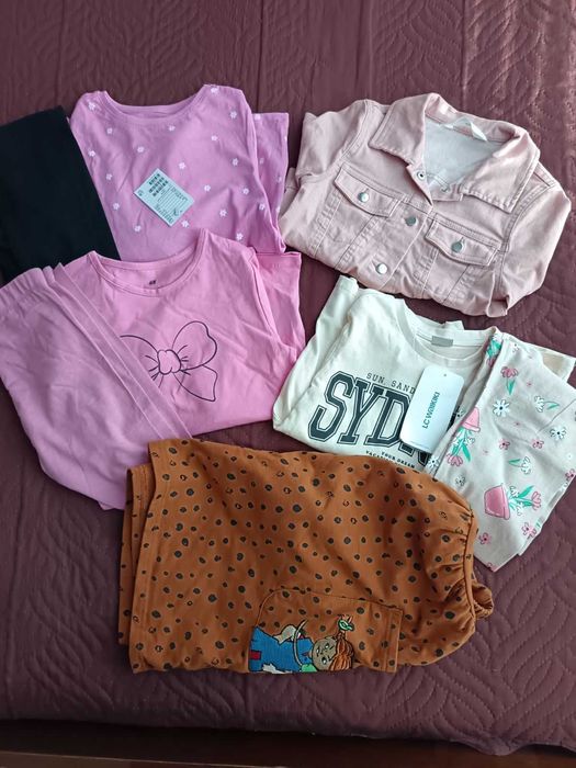 Лот за момиче р.128