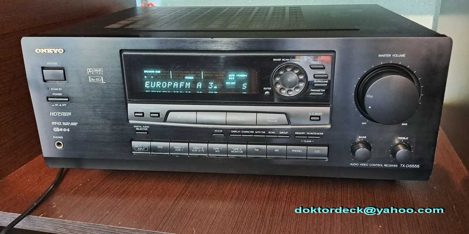 Onkyo TX-DS555 receiver cu telecomanda