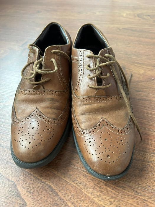 Мъжки кожени обувки, естествена ложа, 44 номер