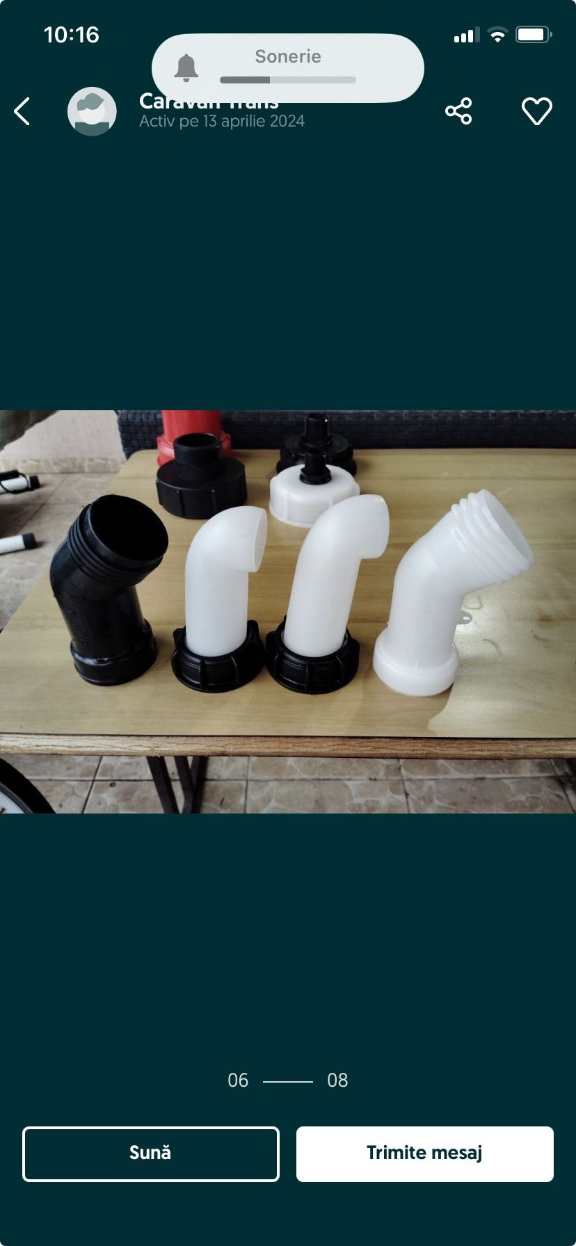 Reductie IBC 1000 litri/ Adaptor rezervor apa