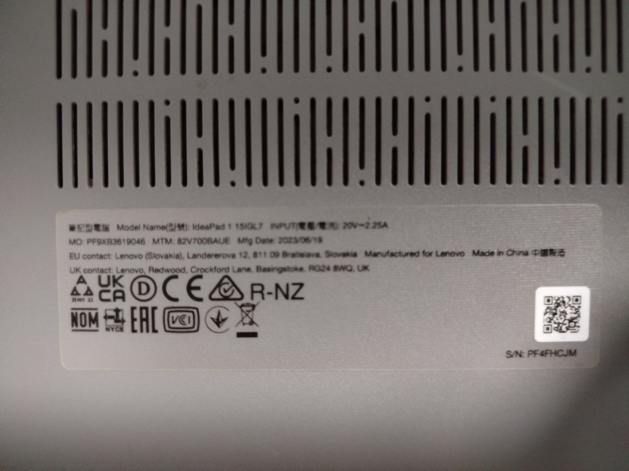 Lenovo N4020 Windows 10pro