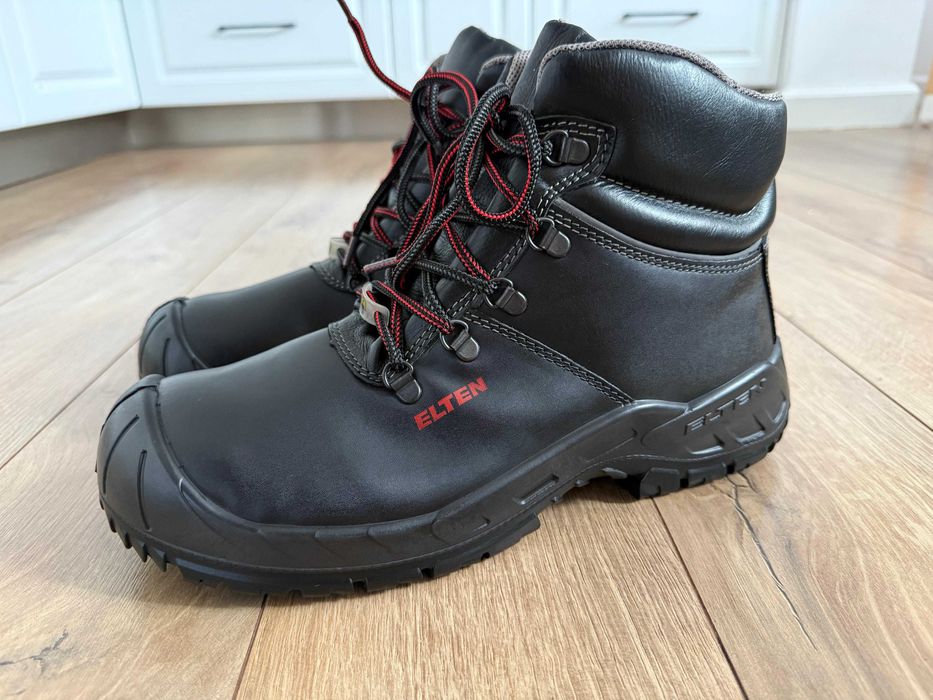 Nou Elten 44 S3 ghete bocanci piele bombeu impermeabil