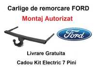 Carlig Remorcare FORD Mondeo Combi 2001-2007 - Omologat RAR si EU