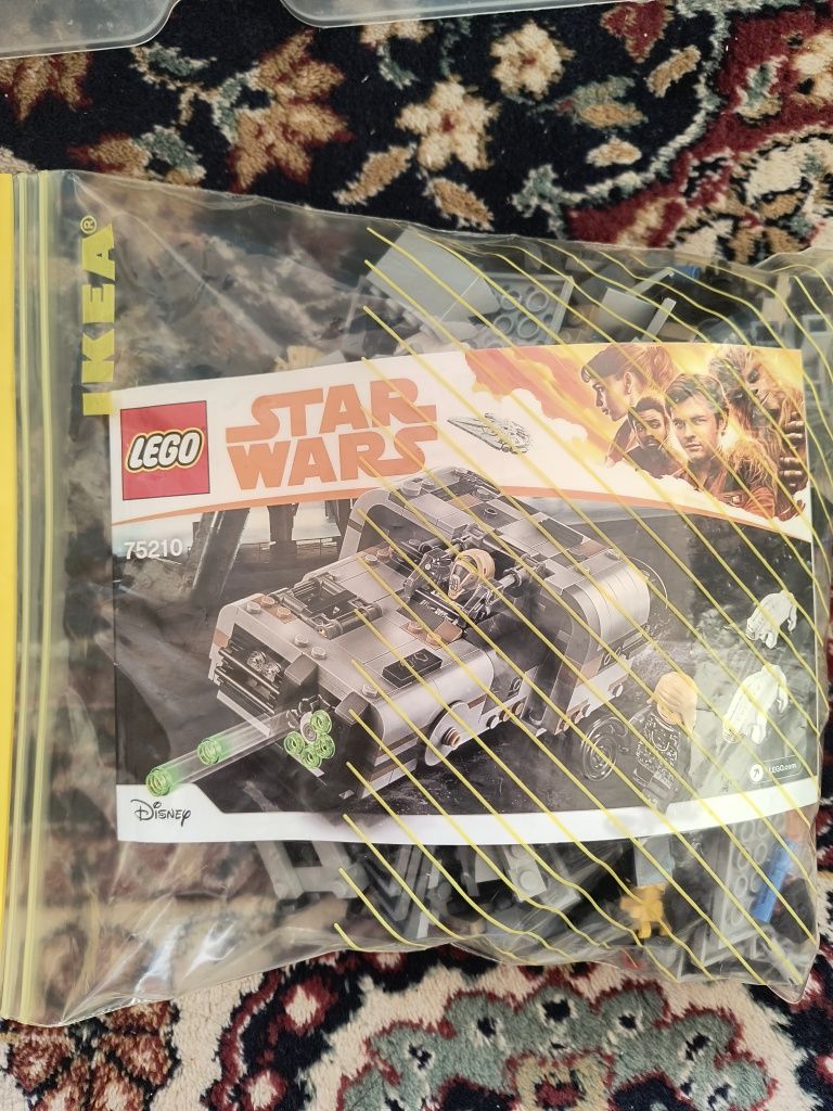 Лего 75299 и 75210 Star wars, за деца над 7 години, албум с карти
