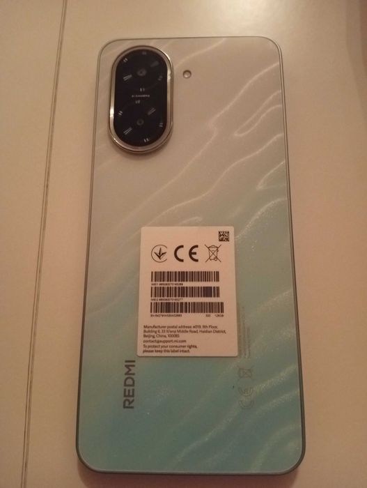 Redmi A5, 128/4+4, нов, светлосин