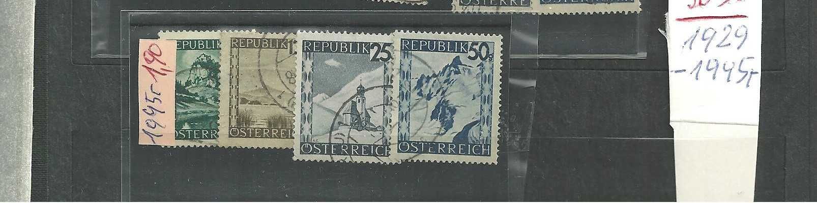 АВСТРИЯ - - не пълни серии , късове , има редки- м/у 1890 - 1962 г