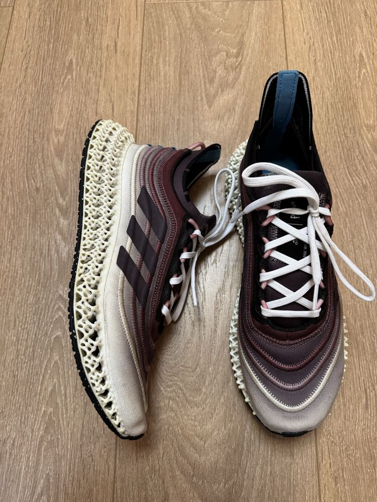 Sneakersi Adidas 4D Parley burgundy