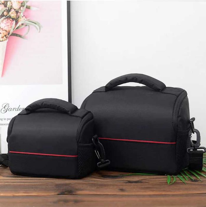 Чанта за фотоапарат и обективи – размери M и L / Canon, Sony и др.