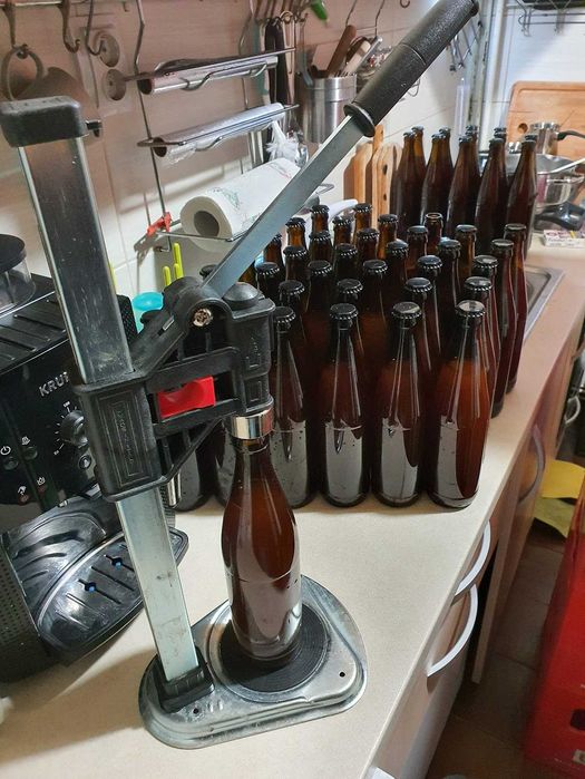 vase fermentatie + sticle NRW 500 ml + accesorii fabricare bere craft