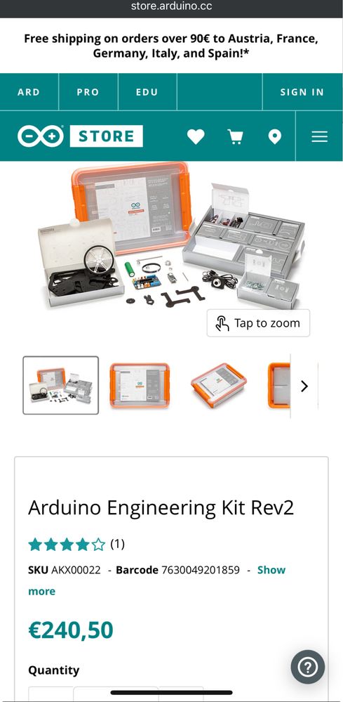 Kit Arduino Rev2
