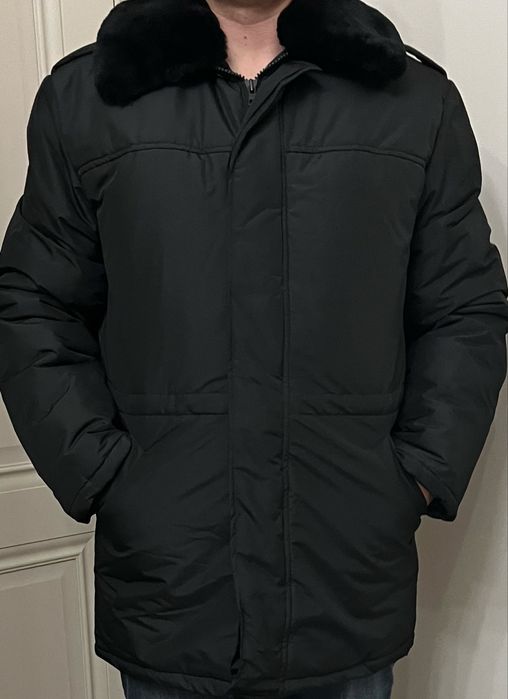 Куртка зимняя черная