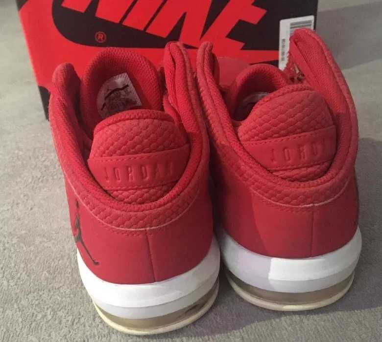 2017 Jordan Flight Origin 4 University Red, Piele naturala, 42.5 EU
