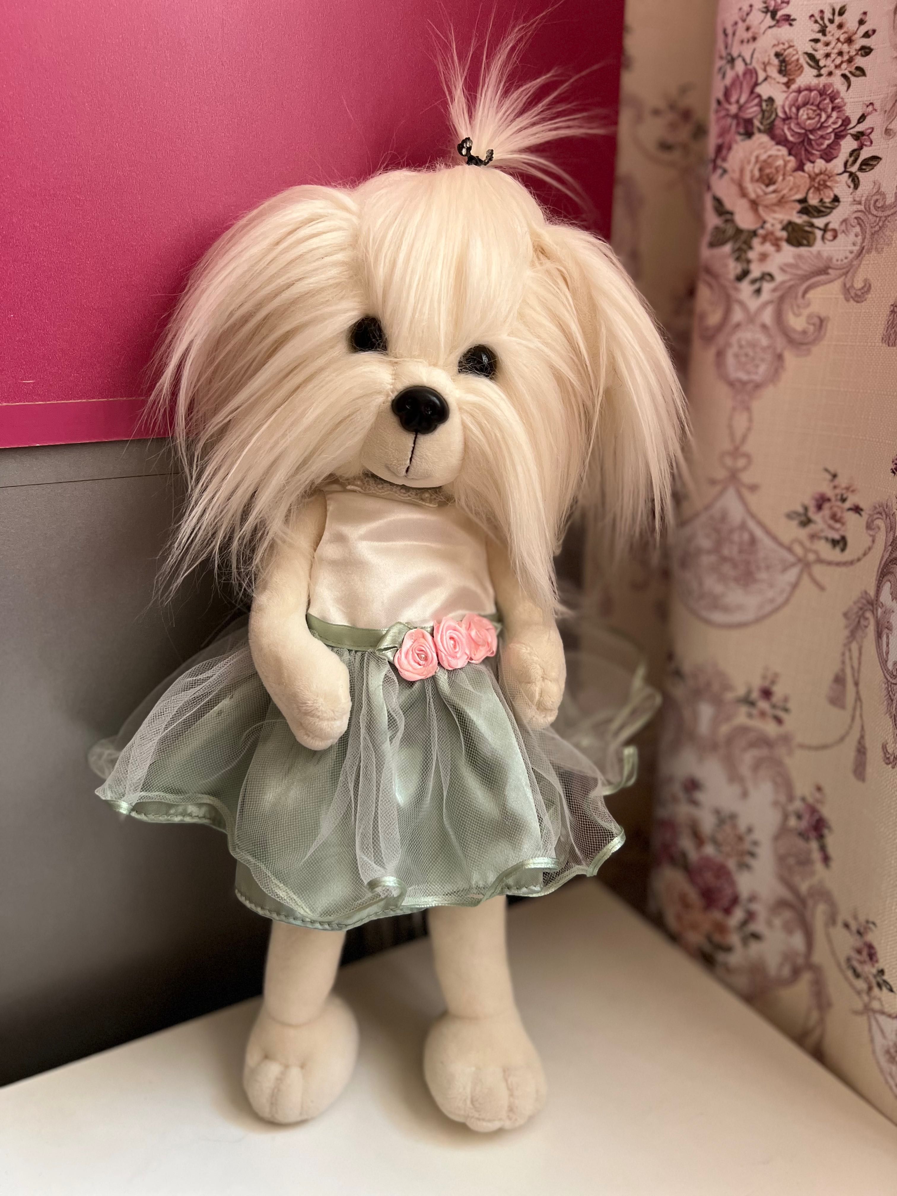 Мягкая игрушка собачка Lucky