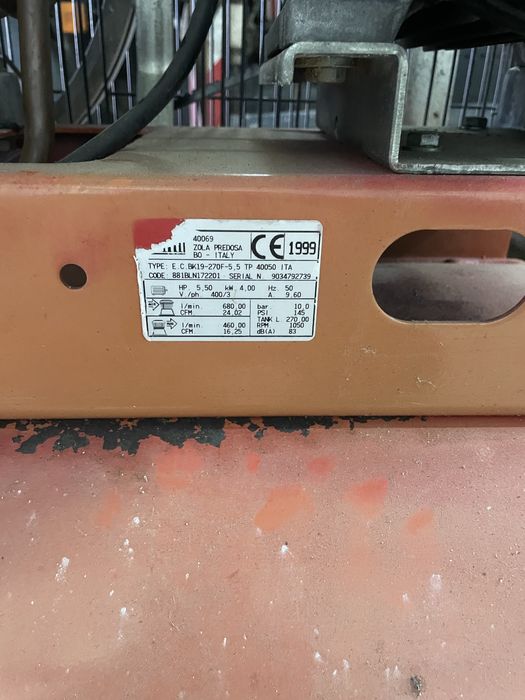 Compresor 270l 380v fini