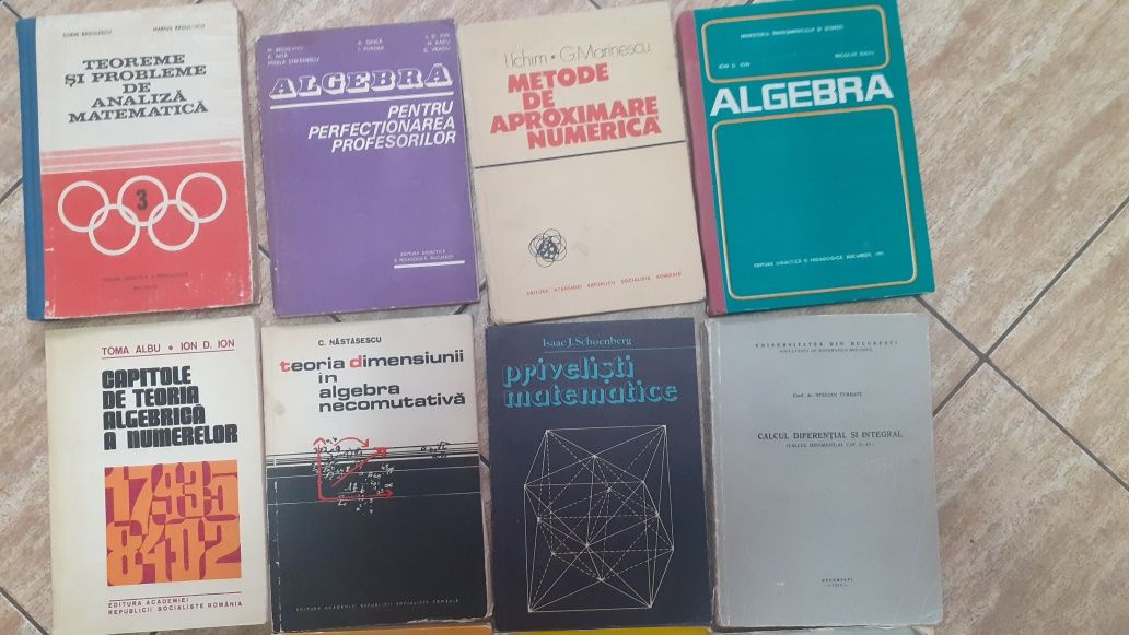 Carti analiza matematica-algebra facultate