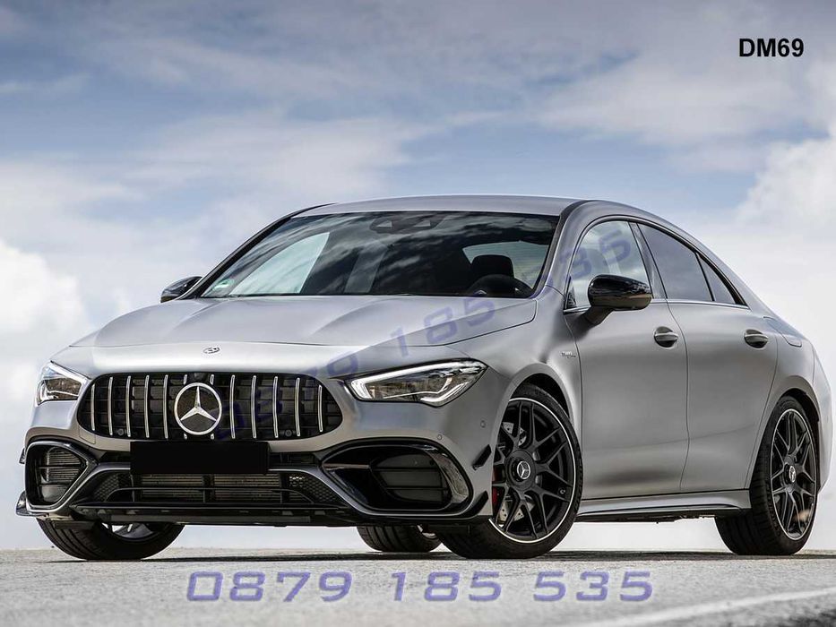 Предна решетка тип диамант Mercedes CLA W118 2019+ мецедес цла