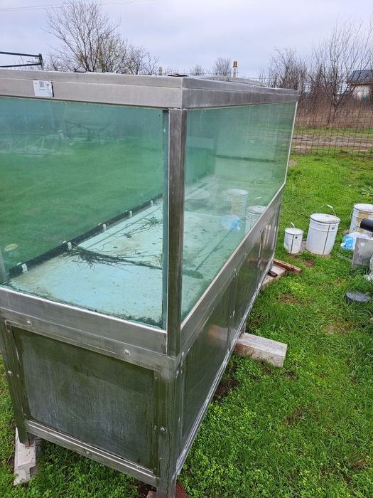 Acvariu cadru inox