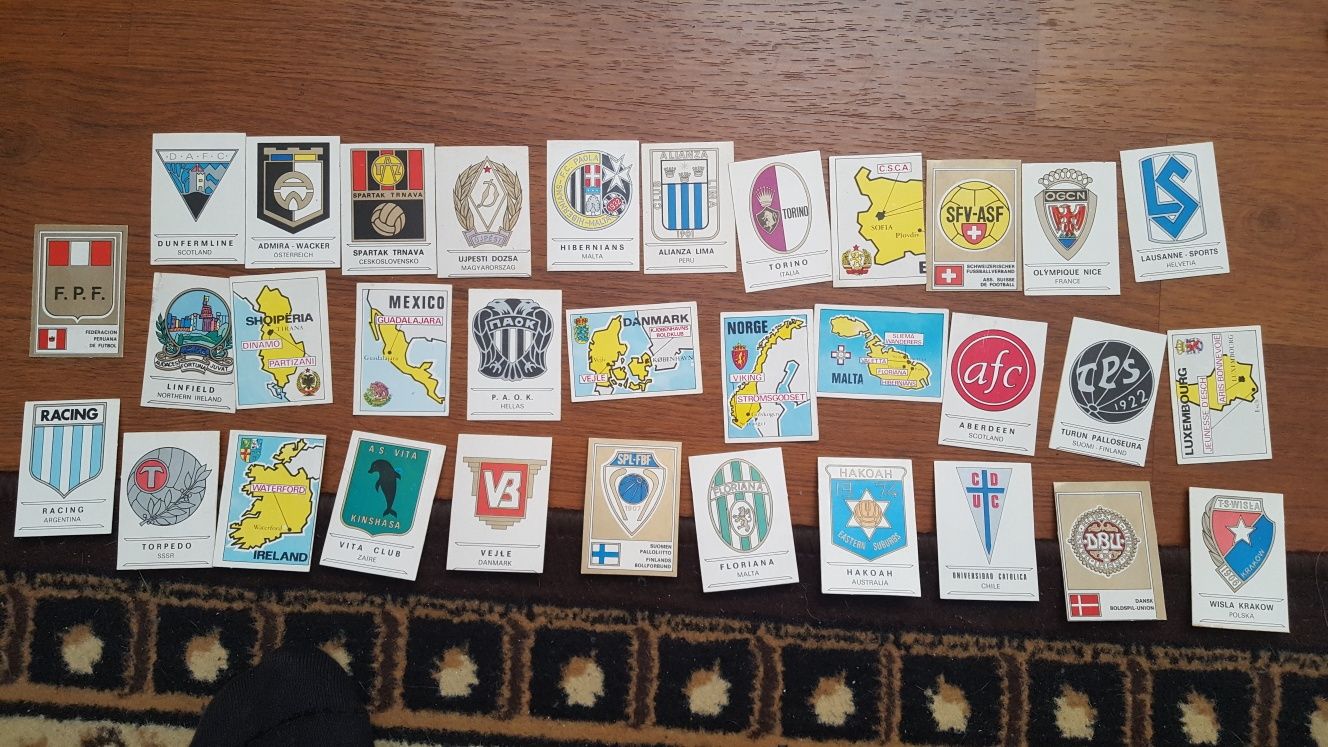 Stickere Panini vechi '75 > '83
