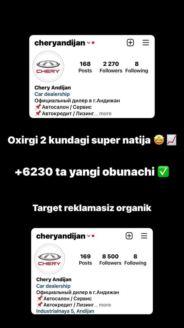 Mijozlaringizni 2x tezlikda jalb qiling – Samarali SMM/Target reklama!