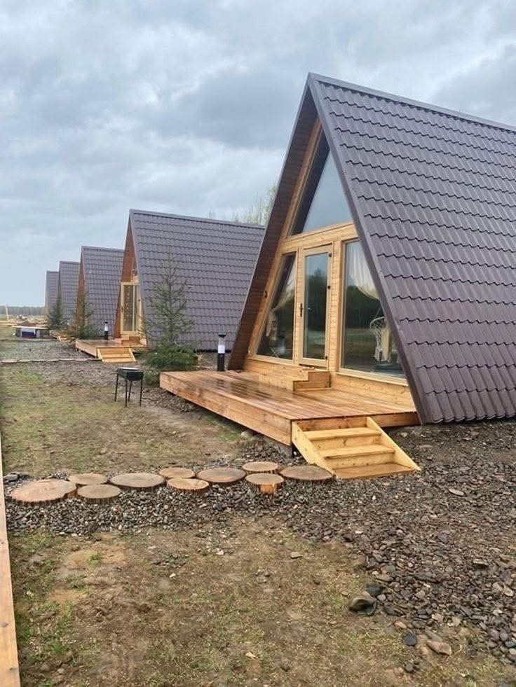 Cabane din lemn tip A