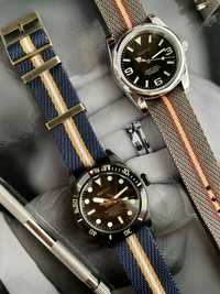 Seiko Gold Black Mod