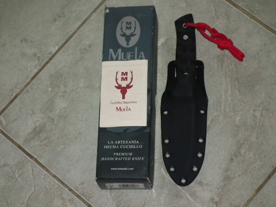 Cutit vánátoare neutilizat Muela Kodiak - SV.M/K cutie + toc kydex
