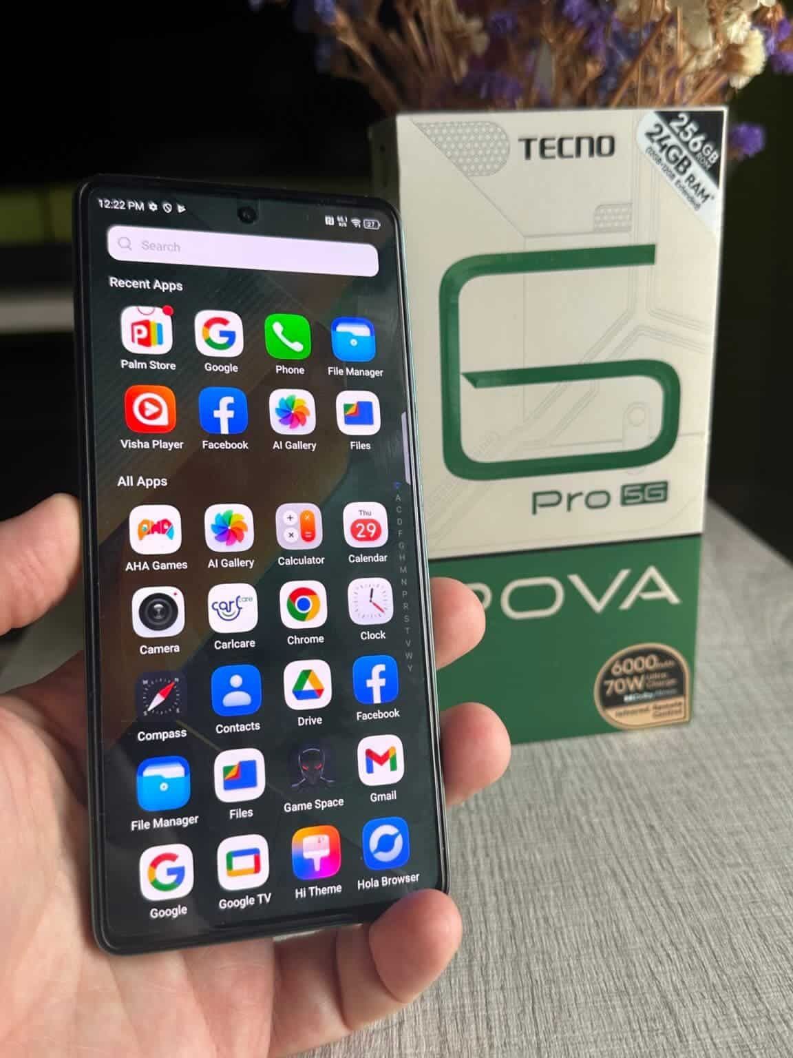 TEZKOR SOTUV! Ideal holatdagi TECNO POVA 6 sizni kutmoqda! 24/256 tali