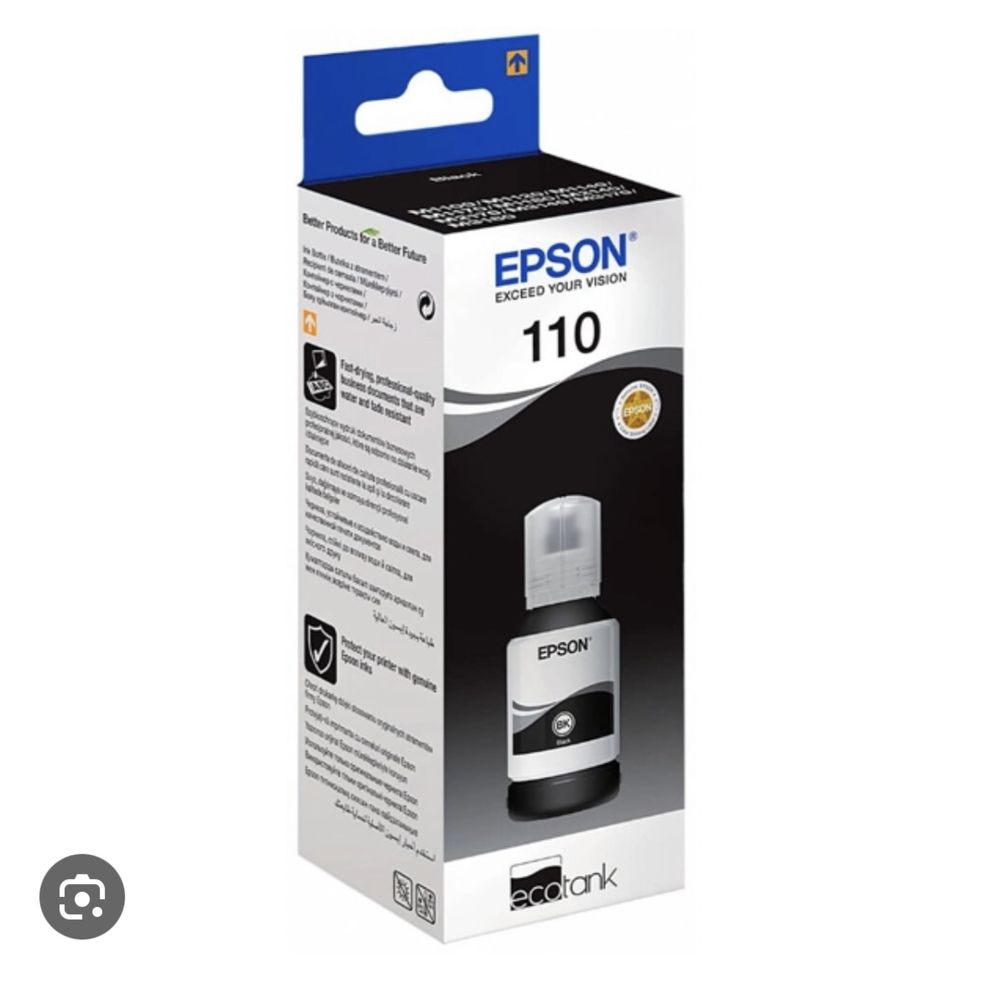 Чернила Перечисление epson, canon, hp