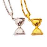 Set Coliere „Time Keeper” – Hourglass Argintiu & Auriu