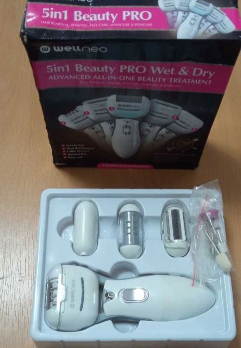 Vand Aparat Wellneo 5 in 1 Beauty Pro Wet&Dry