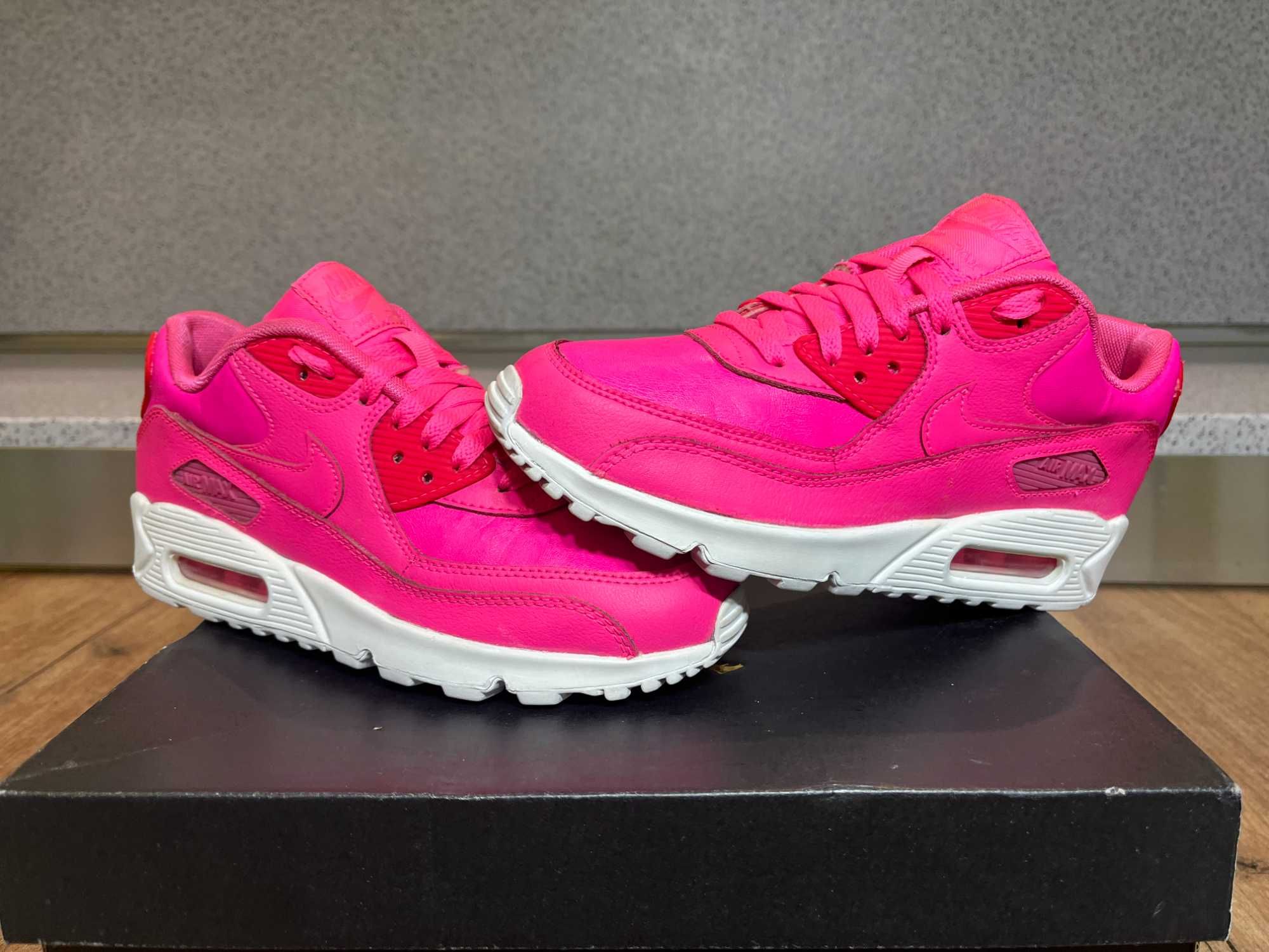 ОРИГИНАЛНИ *** Nike Air Max 90 Leather / 'Pink Pow'