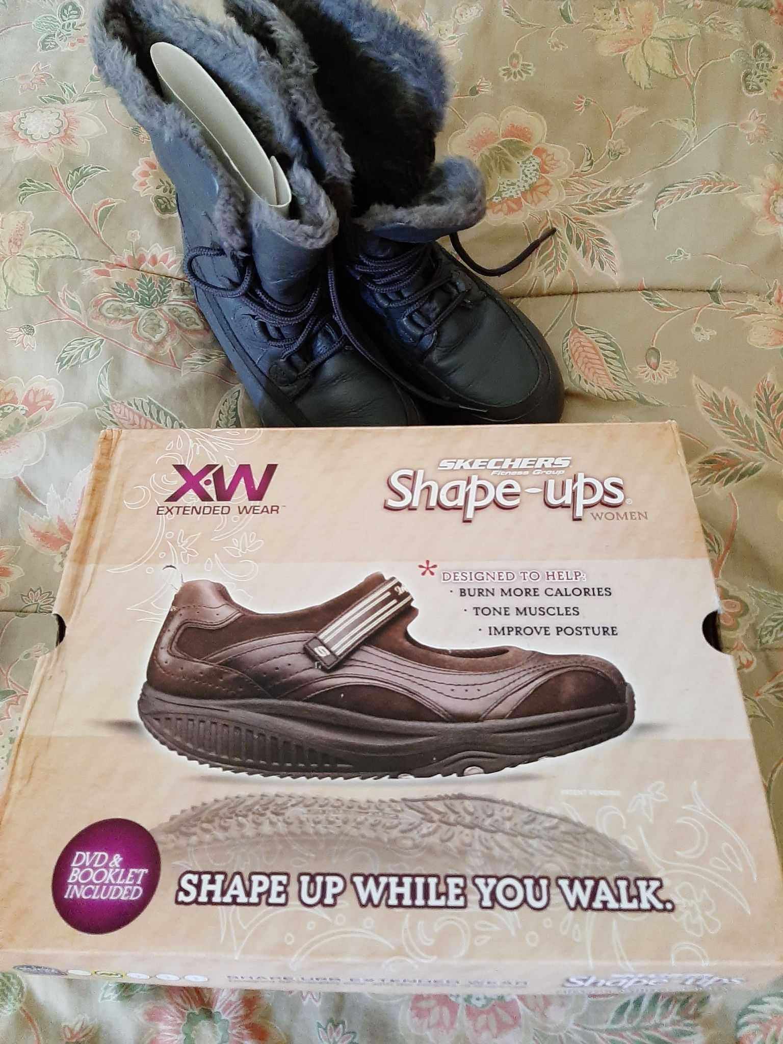 Vand ghete Skechers Shape-Ups XW EW, 39, foarte calduroase.